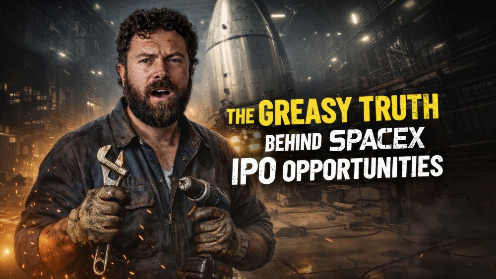 The Greasy Truth Behind SpaceX IPO ‘Opportunities’