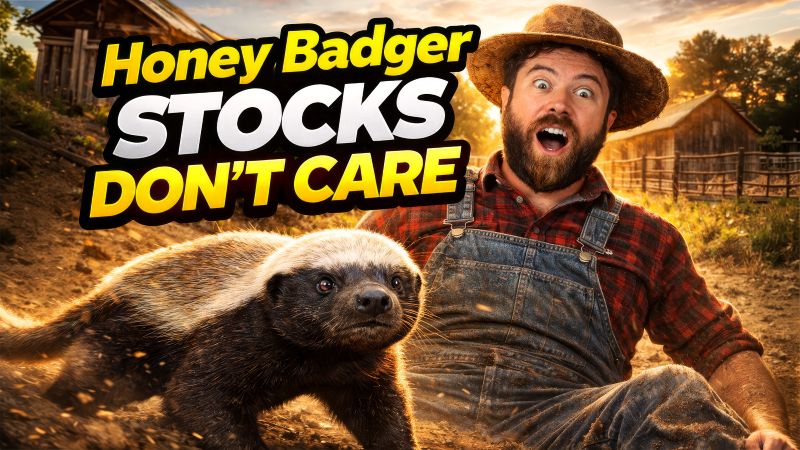 Honey Badger Stocks Don’t Care: Buy the Dip, Sell the Rip